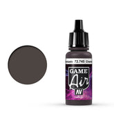 Vallejo GAME AIR 745-17ML. CHARRED BROWN - Al Masam Stationery LLC